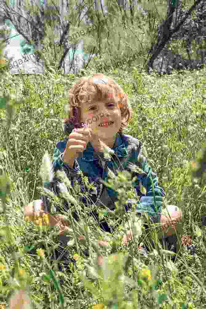 A Cheerful Farmer Daughter Smiling In A Field Of Wildflowers, Holding A Copy Of The Book Farm Girl: Rural Life Humor From A Farmer S Daughter