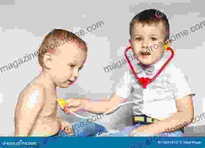 A Child Using A Stethoscope To Listen To Their Own Heartbeat Numbers Shapes Colours Animals And The Body: Samples Of Proffessor Kerrice S