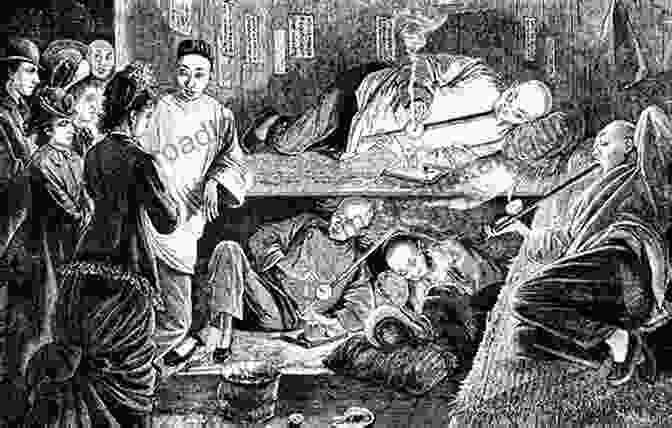 A Crowded Opium Den In China During The Late 19th Century. Crusaders Against Opium: Protestant Missionaries In China 1874 1917