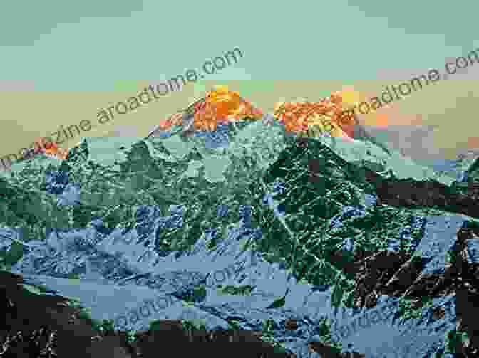 A Photo Of Mount Everest, The World's Highest Mountain. The Epic Of Mount Everest