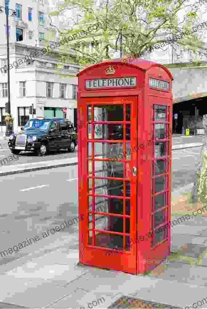 A Photograph Of An Old Fashioned Red Telephone Booth Set Amidst A Lush Garden With Blooming Flowers The Phone Booth In Mr Hirota S Garden