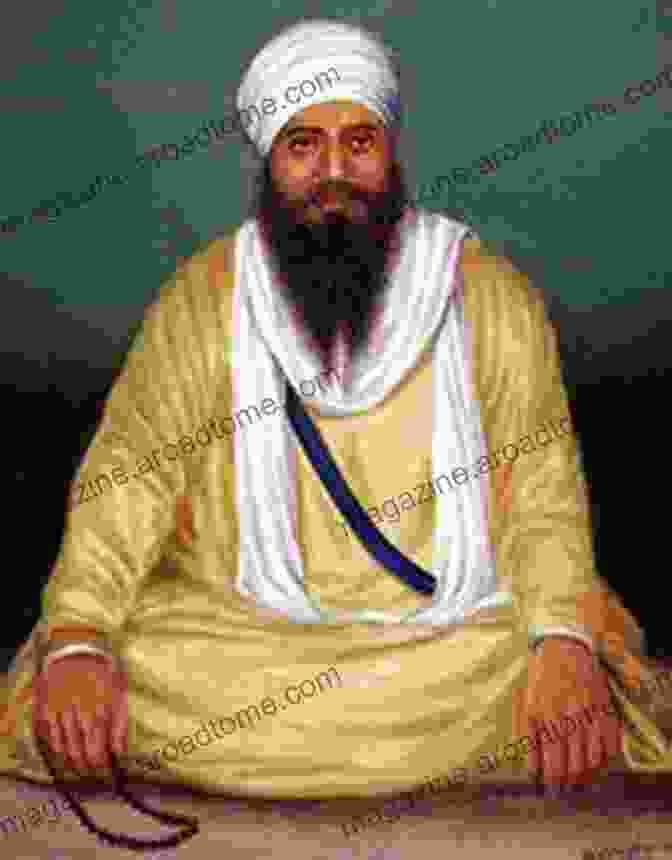 A Portrait Of Bhai Gurdas, The Renowned Sikh Poet The Cherished Five In Sikh History