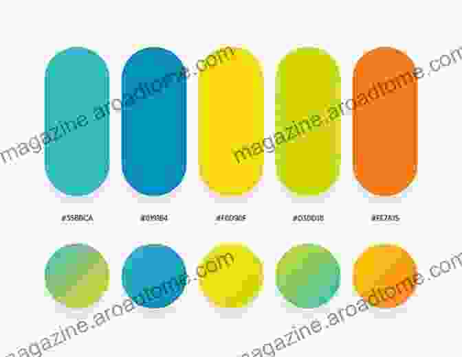 A Vibrant Colour Palette Of Blues, Greens, Yellows, And Reds Rhyme Your Colours Kerrice Accarias