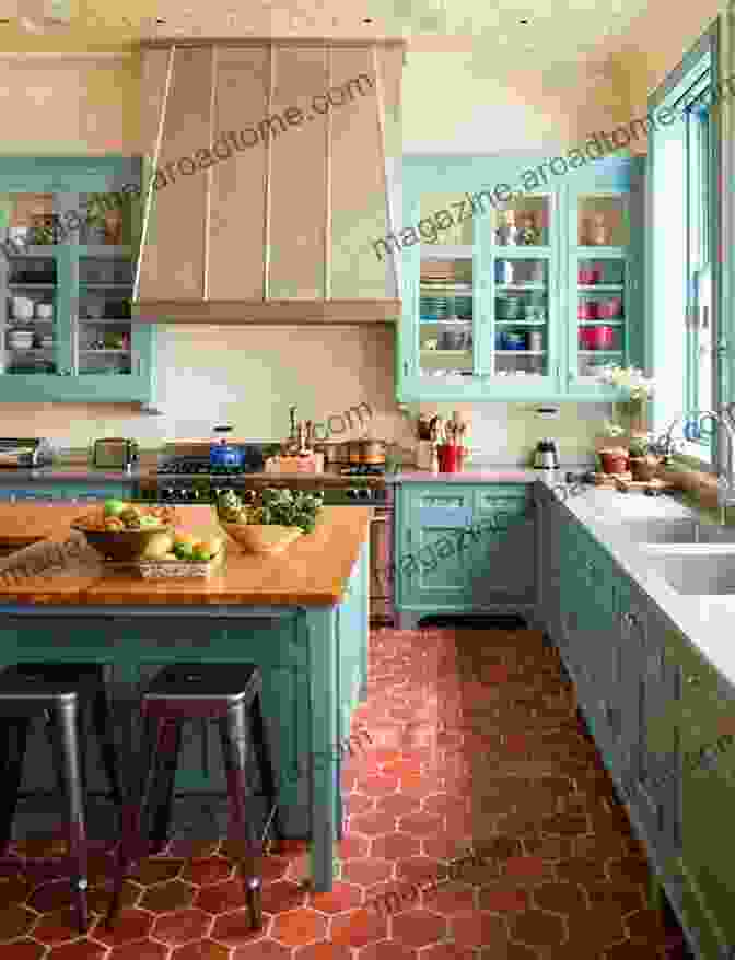 A Vibrant Kitchen With Colorful Tiles And A Mix Of Traditional And Modern Elements, Exuding Both Style And Functionality Timeless Interiors Kathryn M Ireland