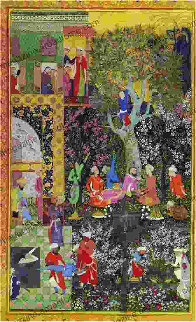 A Vibrant Persian Miniature Painting Depicting A Royal Court Scene Muslim Rap Halal Soaps And Revolutionary Theater: Artistic Developments In The Muslim World