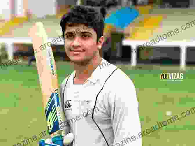 A Young Cricketer In A Local Match, Demonstrating Exceptional Talent Crossing The Boundary: The Early Years In My Cricketing Life