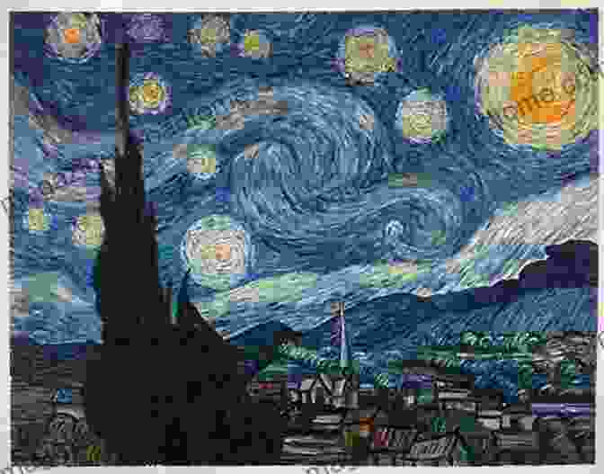 Auntie Luce's Painting Inspired By Van Gogh's Starry Night Auntie Luce S Talking Paintings