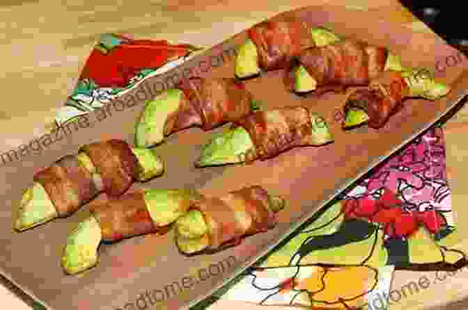 Bacon Wrapped Avocado Bites Easy Keto Entertaining: Low Carb Recipes And Cocktails For Gatherings Of Any Size