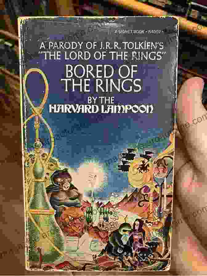 Bored Of The Rings Parody Book Cover Bored Of The Rings: A Parody