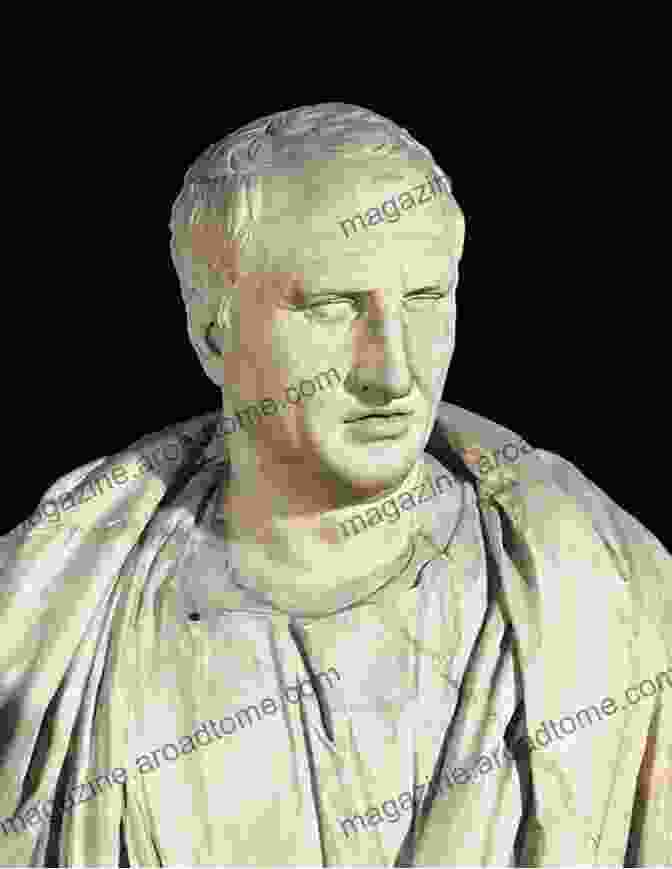 Bust Of Marcus Tullius Cicero, Renowned Roman Philosopher And Orator, Author Of The Nature Of The Gods (Classics)