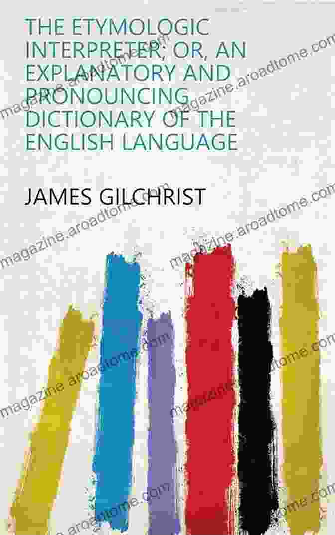 Cover Of 'The Etymologic Interpreter' Dictionary The Etymologic Interpreter Or An Explanatory And Pronouncing Dictionary Of The English Language