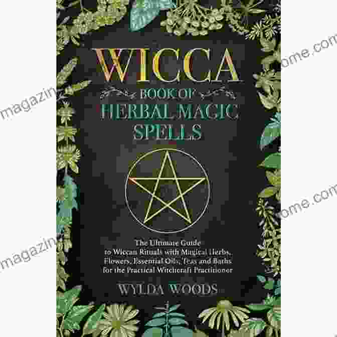 Cover Of The Practical Practitioner's Guide To Magic And Witchcraft, Featuring A Starry Night Sky With A Witch Casting A Spell The Practical Practitioner S Guide To Magic And Witchcraft