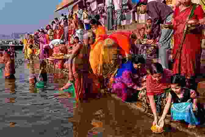 Devotees Gather At The Ganges River For A Sacred Ritual, A Symbol Of India's Deep Spiritual Heritage. India In Flux: A Photo Journal From 2024 To 2024