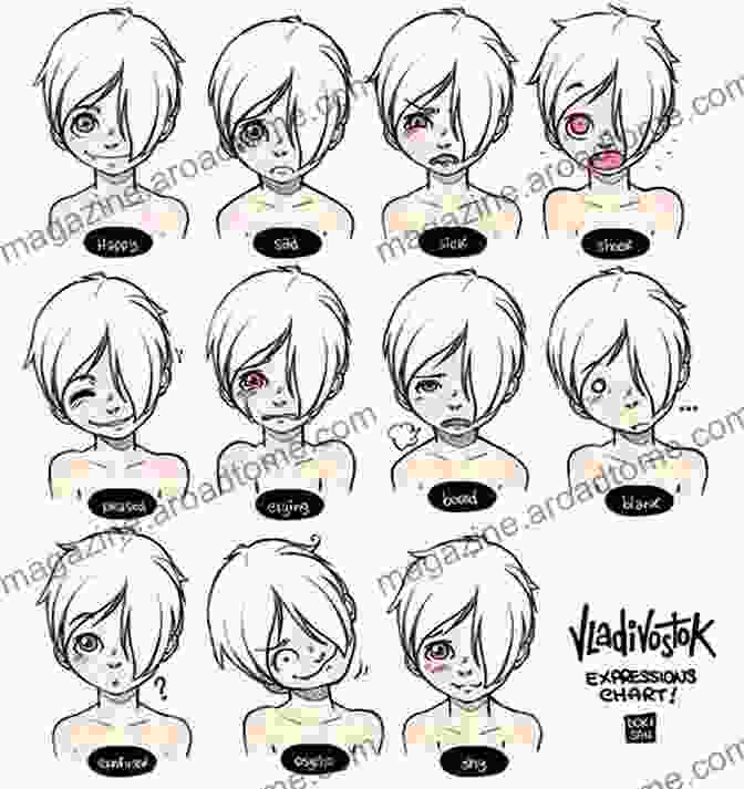 Examples Of Anime And Manga Faces Drawing And Painting Anime And Manga Faces: Step By Step Techniques For Creating Authentic Characters And Expressions