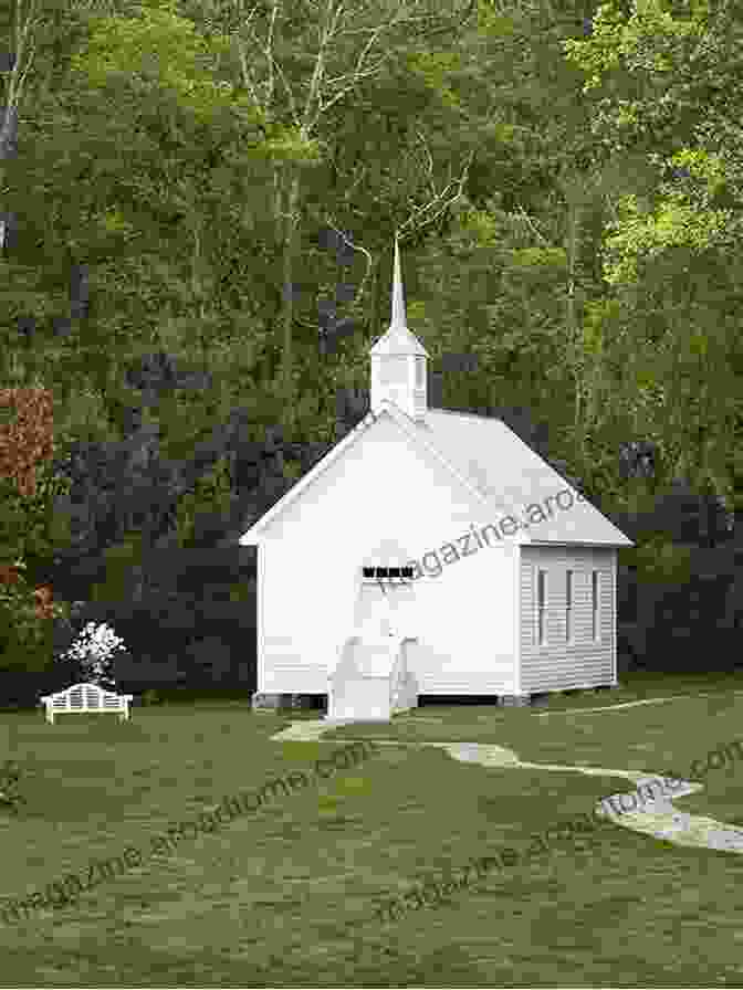 Exterior Of Fell's Church, A Small White Church Surrounded By Trees A Visitor S Guide To Mystic Falls: Your Favorite Authors On The Vampire Diaries