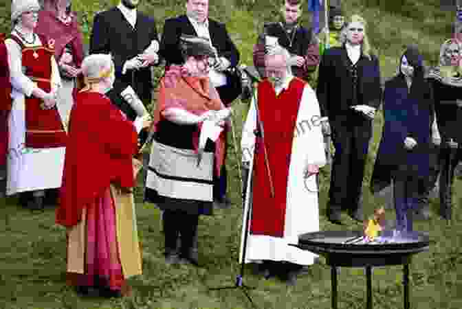 Image Of A Group Of Asatru Practitioners Performing A Ritual The Norse Vision: Professing Asatru Learn The Rituals Of Paganism Reading The Ancient Futhark Runes Understanding The Gods Through Mythology And Why Vikings Did Not Fear Death