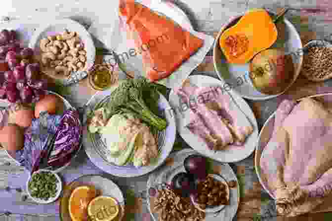 Image Of A Variety Of Healthy Paleo Foods, Including Fruits, Vegetables, Meats, And Nuts. Paleo Diet: 60 Day Paleo Diet Challenge For Rapid Weight Loss And Increased Energy (Paleo Diet Cookbook Paleo Diet Recipes Paleo Diet For Weight Loss Paleo Diet For Beginners Paleo)