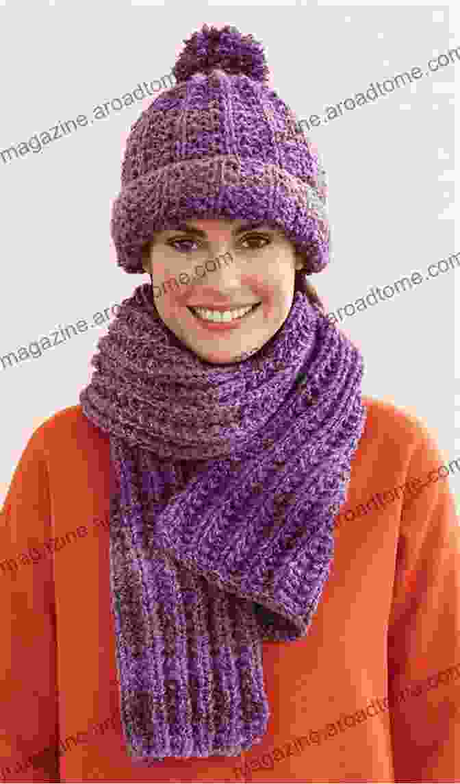 Image Of Various Knitting Projects, Including Scarves, Hats, And Sweaters. Crocheting And Knitting Ideas And Projects: How To Make Easy Quick And Fun Patterns