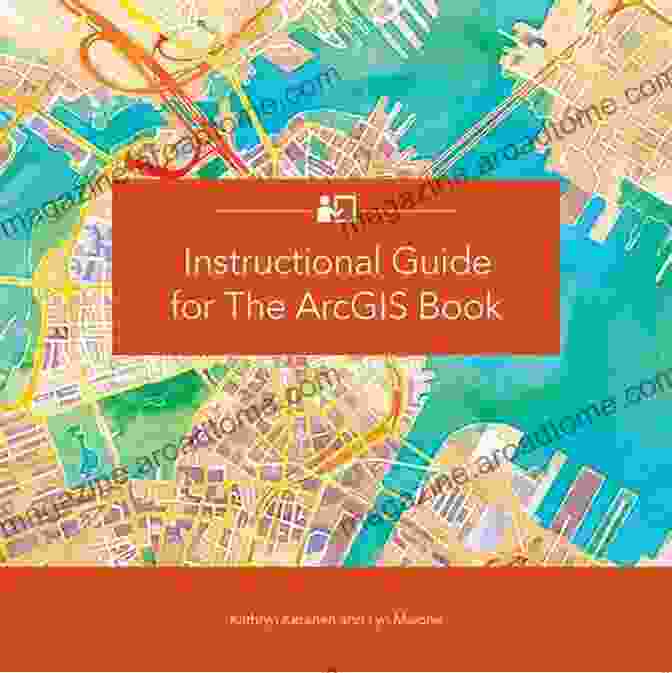 Learning ArcGIS 10 Basics 2024 Book Cover Featuring A Map And GIS Tools Learning ArcGIS 10 X Basics 2024 Naomi Levy