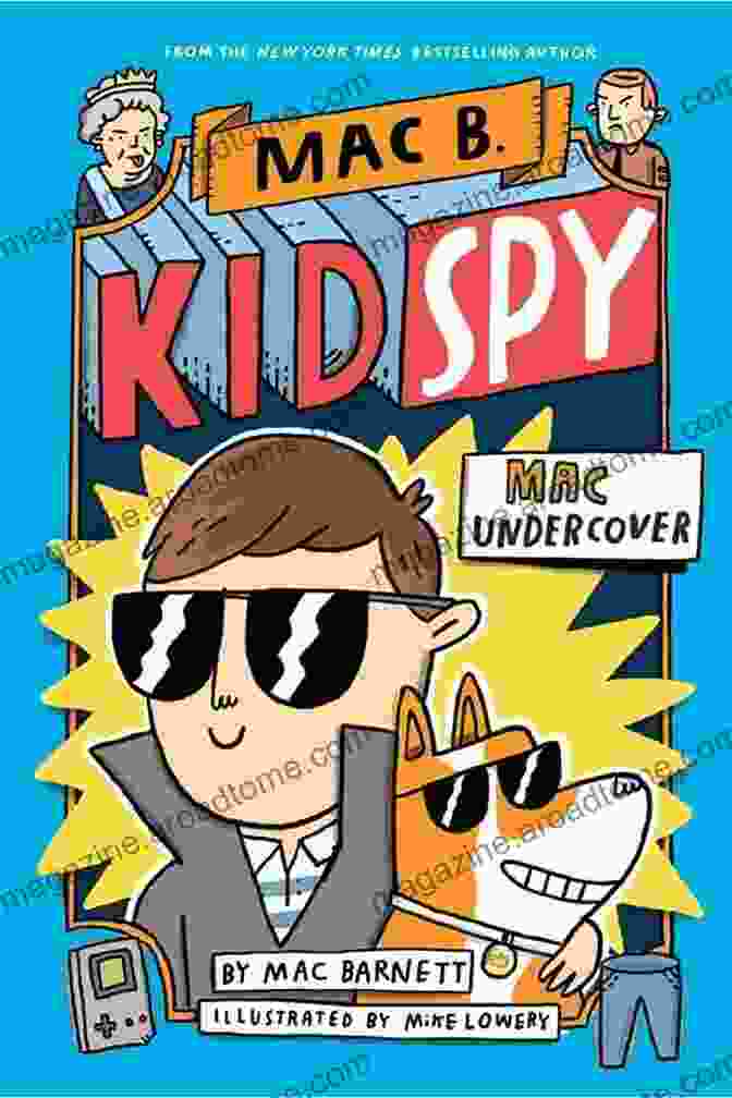 Mac B., Kid Spy Book Cover Circle Mac Barnett