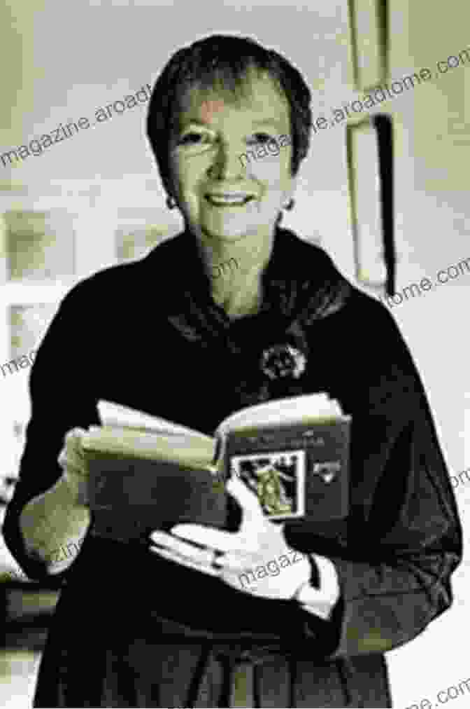 Madeleine L'Engle, A Renowned Author With A Captivating Smile, Sits In Her Writing Room Surrounded By Books And A Typewriter. Madeleine L Engle Herself: Reflections On A Writing Life