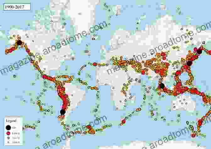 Map Showing The Epicenters Of Major Earthquakes Around The World Earthquakes In The Light Of The New Seismology