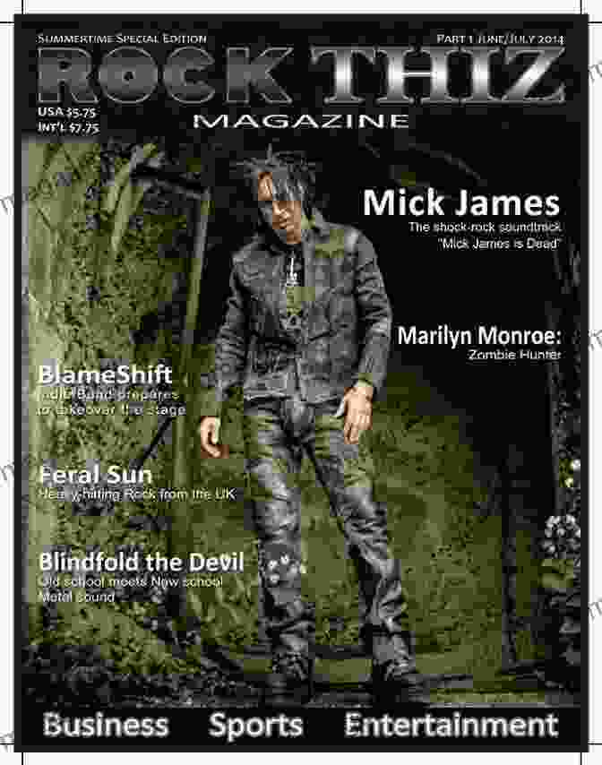 Rock Thiz Magazine Issue Cover Rock Thiz Magazine Issue #8