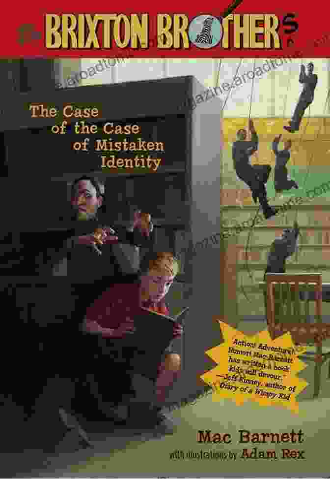 The Case Of The Case Of Mistaken Identity Book Cover Circle Mac Barnett