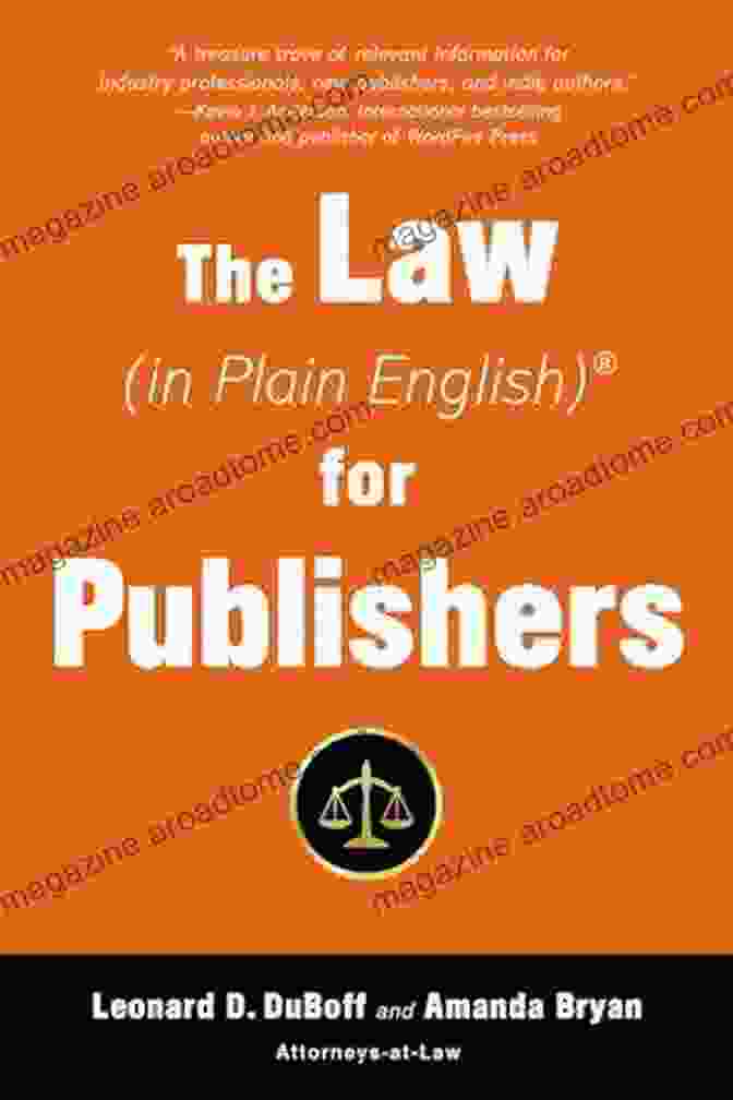 The Law In Plain English For Publishers Book Cover The Law (in Plain English) For Publishers