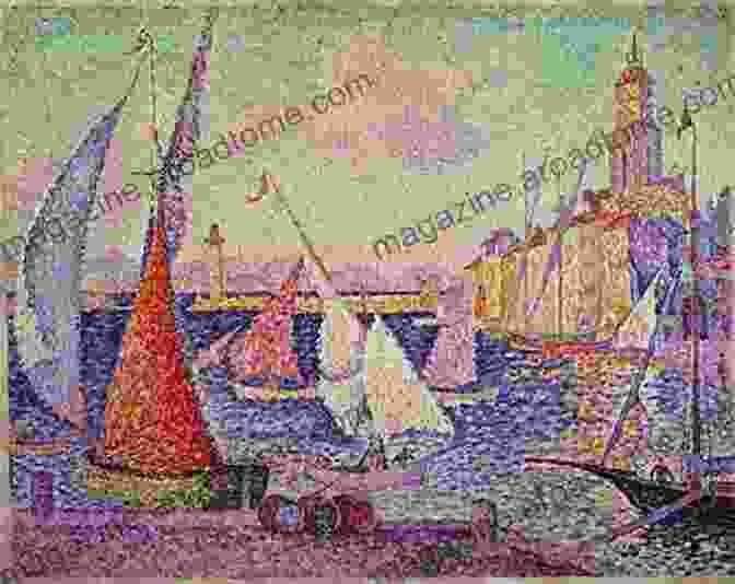 The Port Of Saint Tropez, 1899, By Paul Signac. A Pointillist Masterpiece Depicting A Bustling Harbor With Sailboats And Shimmering Water. Paul Signac: 102 Masterpieces (Annotated Masterpieces 105)