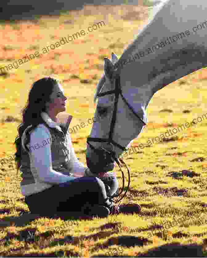 Woman Interacting With A Horse, Demonstrating The Holistic Nature Of Equine Assisted Therapy. Heart To Heart With Horses: The Equine Lover S Guide To Reiki