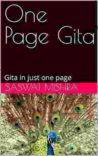 One Page Gita: Gita In Just One Page