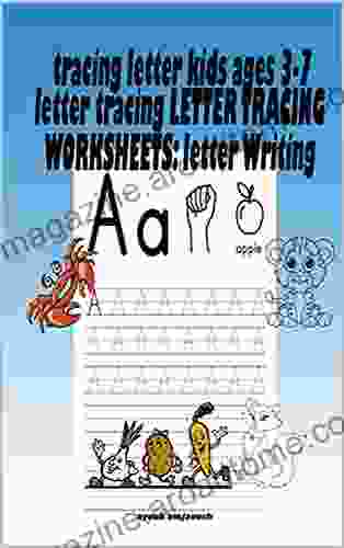 letter tracing kids ages 3 7 letter tracing LETTER TRACING WORKSHEETS: letter Writing Drawing Workbook: 30 Pages Ages 3 to 7 Preschool Kindergarten 1st Grade: letter Tracing